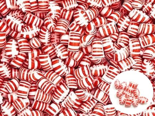 Primrose Candy Peppermint Gems Christmas Hard Candy 1Lb